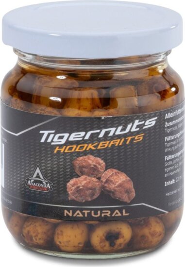 ANACONDA Hookbait Tigernut 220ml/125g Natural