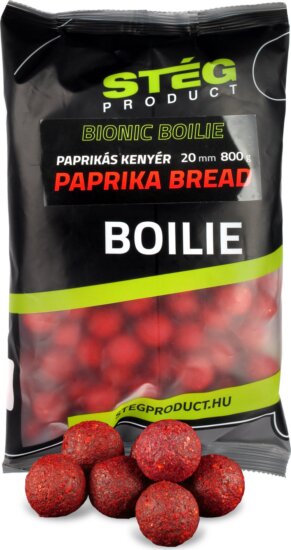 Stég Bionic Boilies 800g 20mm Paprika Bread