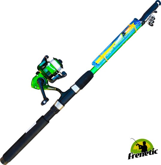 Frenetic gyerek szett 2,1m bottal, szerelékkel és zsinórral tekert orsóval