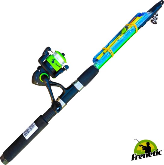 Frenetic Gyerek szett 1,8m bottal, szerelékkel és zsinórral tekert orsóval 1,8m