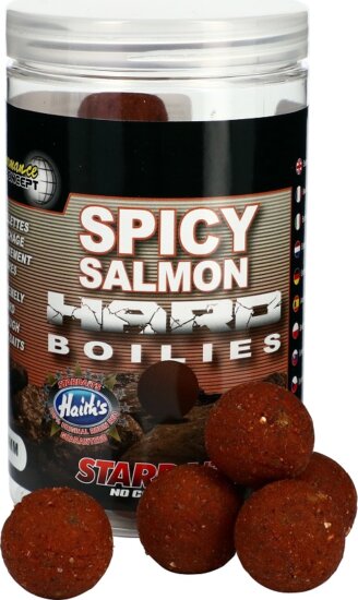 Starbaits Hard Boilies Spicy Salmon 200g 24mm