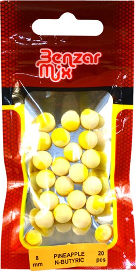 Benzár Mix Instant Bicolor Method Pop-Up 8mm Ananász-Vajsav