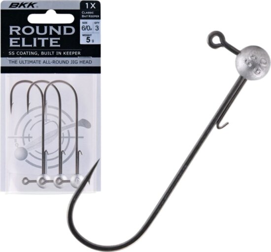 BKK Round Elite-Classic Bait Keeper - 5g 2#, 3pcs