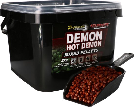 Starbaits Pellet Mixed Hot Demon 2kg