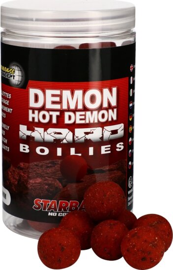 Starbaits Hard Boilies Hot Demon 200g 20mm