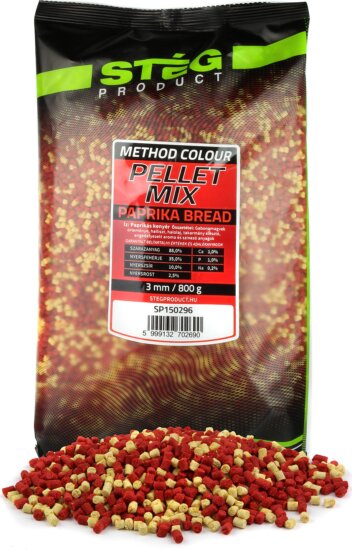 Stég Pellet Mix 800g 3mm Paprika-Bread