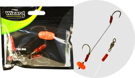 Wizard Monster Surface Livebait Double Monobraid Rig 6/0+8/0 Specimen