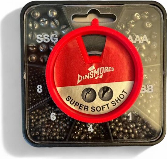 Dinsmores extra lágy sörétólom készlet 7 fakkos, nagy