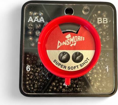 Dinsmores extra lágy sörétólom készlet 5 fakkos, kicsi