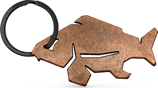 Delphin CARPENER Sörnyitós kulcstartó bronz (bronz)