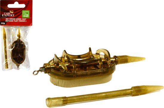 Carp Expert Go Green Long Cast Method Kosár L 50G