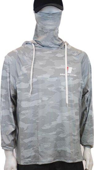 Major Craft Sun Protection Hoodie Uv Álló Kapucnis Felső XL Light Gray