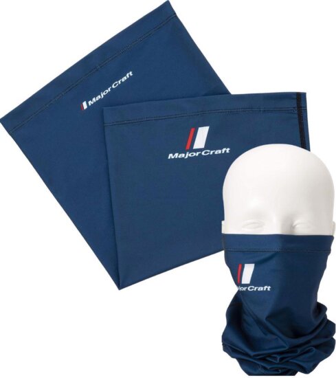Major Craft Uv-Cut Face Guard Csősál Navy Blue