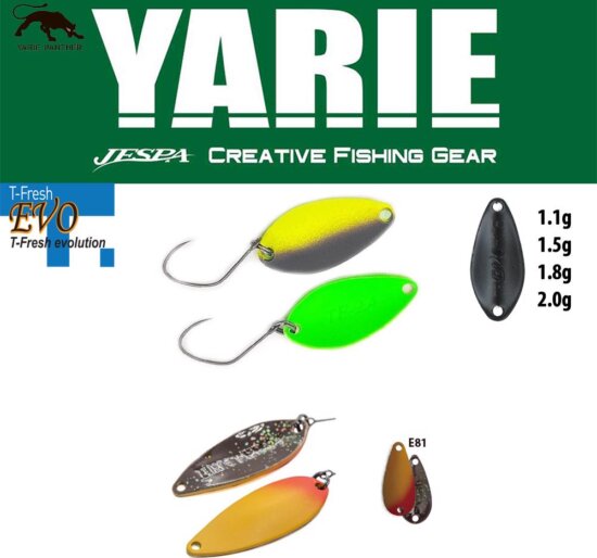 Yarie Jespa Yarie 708T T-Fresh 2.4g E81murasaki Uni