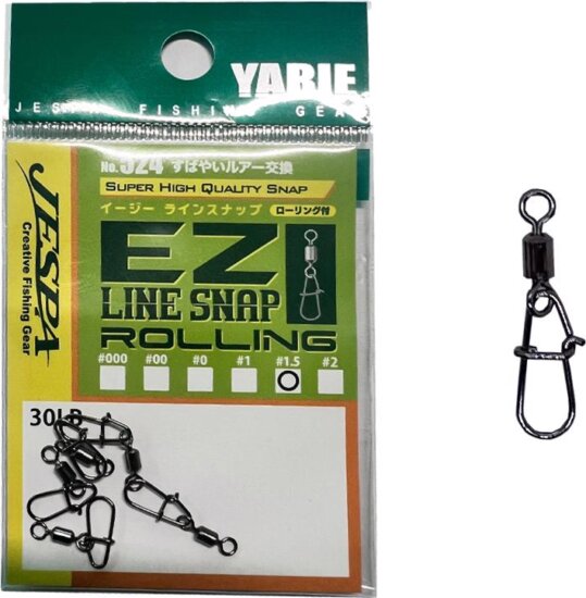 Yarie Jespa Forgókapocs Yarie 524 Ez Line Snap #0 22Lb