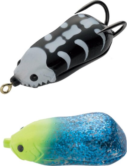 Tiemco Vajra Frog Hsp-55 Hooking Special 5.5cm 16.5g 18 Yellow Head/Blue Glitter