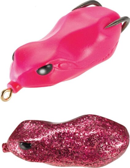 Tiemco Vajra Frog Frg-60 6cm 12 Pink Glitter