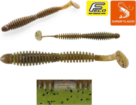 Tiemco Locoism Flexy Shad 3" 7.6cm #228gipan