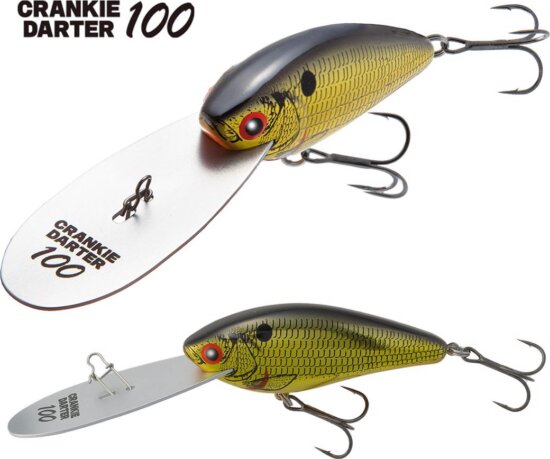 Tiemco Crankie Darter 100 F 70mm 13g Color 02 Classic Gold
