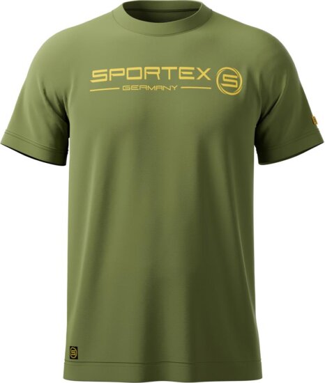 Sportex Póló T-Shirt Olive Green M