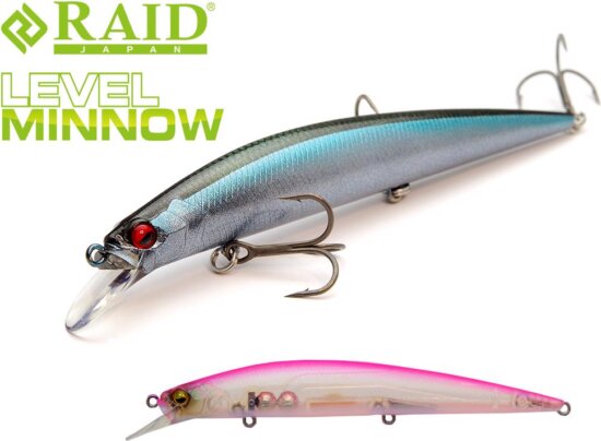 Raid Japan Raid Level Minnow 125mm 14g 014 Skeleton Candy