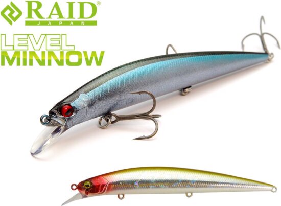 Raid Japan Raid Level Minnow 125mm 14g 011 Clown