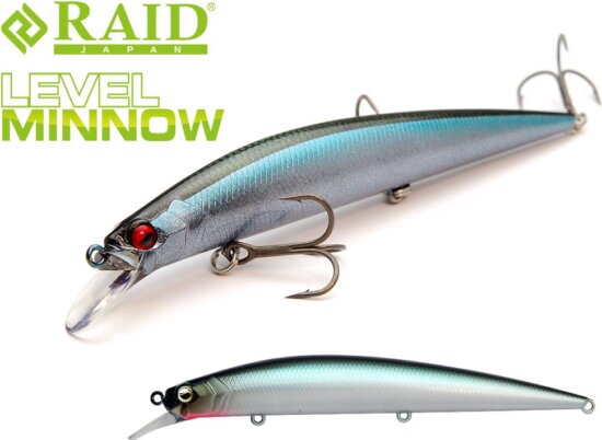 Raid Japan Raid Level Minnow 125mm 14g 008 Just Bait