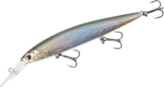 Major Craft Ceana Jerkbait 110Spm Middle 11cm 17g #002geen Back Silver