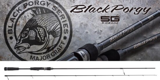 Major Craft Blackporgy 5G Bpss-782ml Fast 2.38m 3-15g