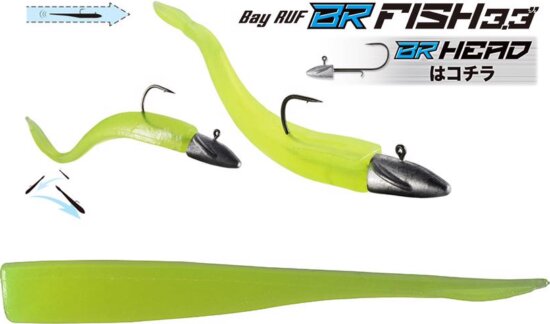 Duo Bayruf Br Fish 3.3" 8.4cm S038 Chart