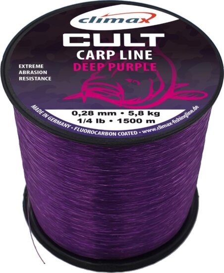 Climax Cult Carp Deep Purple Mono 1000m 0.30mm