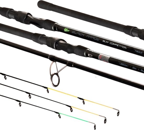 Sensas Black Arrow Feeder Slim Competition 3,9m M 60-100g 2+3