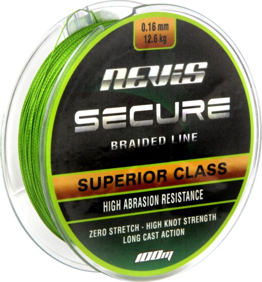 Nevis Secure Braided 100m/0.37mm