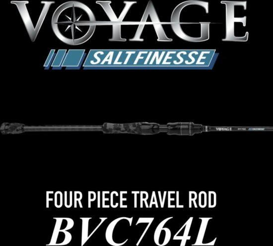 BONE Voyage Saltfinesse 764L Fast Baitcast PE 0.3-0.8 4 részes utazószett