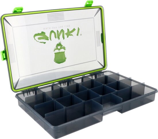 Gunki Waterproof Box Lures L csali és aprócikk tároló doboz