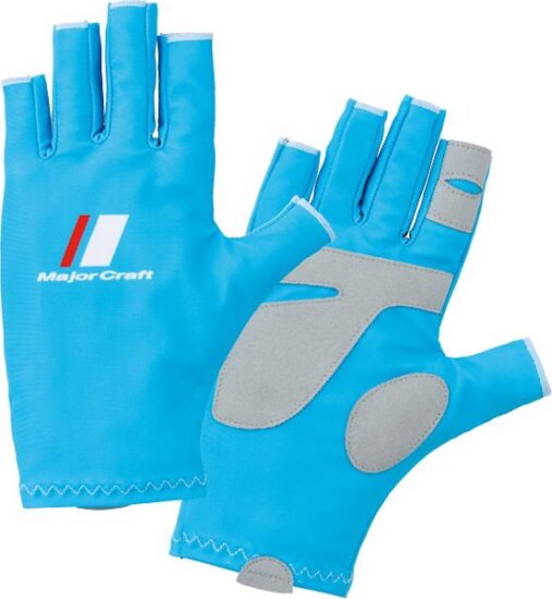 Major Craft Uv-Cut Glove Nyári Uv Kesztyű Ll Light Blue