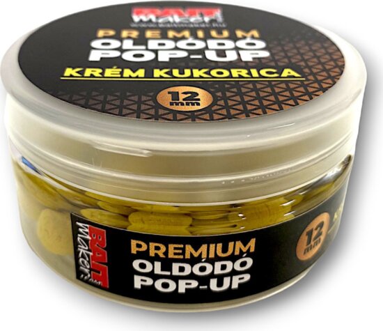 BAIT MAKER Premium Oldódó Pop Up 12 mm Krém Kukorica 25 g