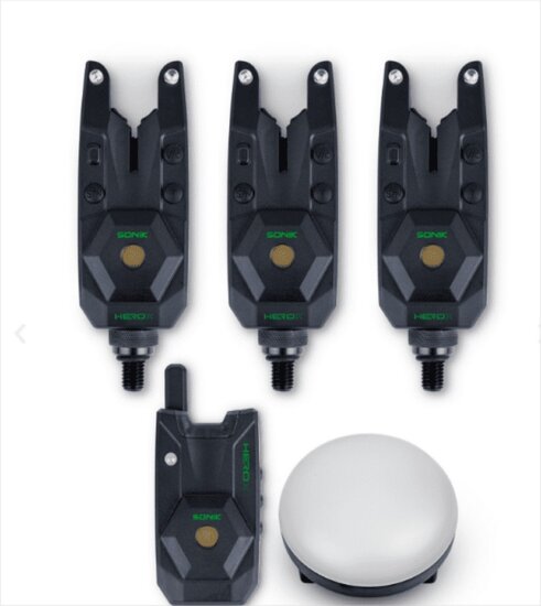 Sonik Herox Bite Alarm Set 3+1+Bl (R G B)