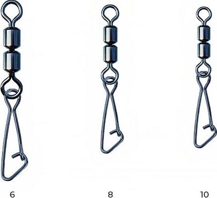 Nytro Connex Double Feeder Swivel With Hooked Snap 10