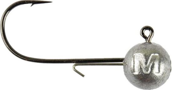 Mustad Ball Jig Head W/Keeper 6/0 10G Lead