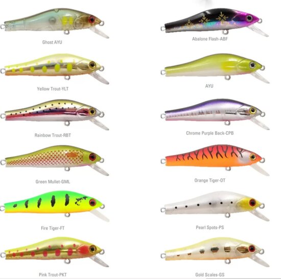 Mustad Scurry Minnow 55S Yello