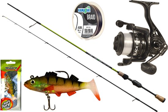 Wizard Fine Ul Spin Szett 198 Cm 1.5-5 G