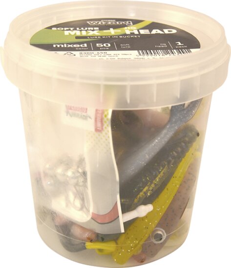 Wizard Soft Lure Mix 54 db-Os