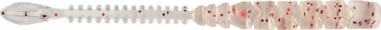 Mustad Aji Beaver Tail 2.5" Uv Clear Red Glitter 12db/csomag