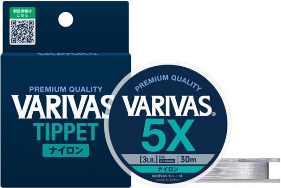 Varivas Tippet Nylon 7X 30m 0.104mm 2.0Lb