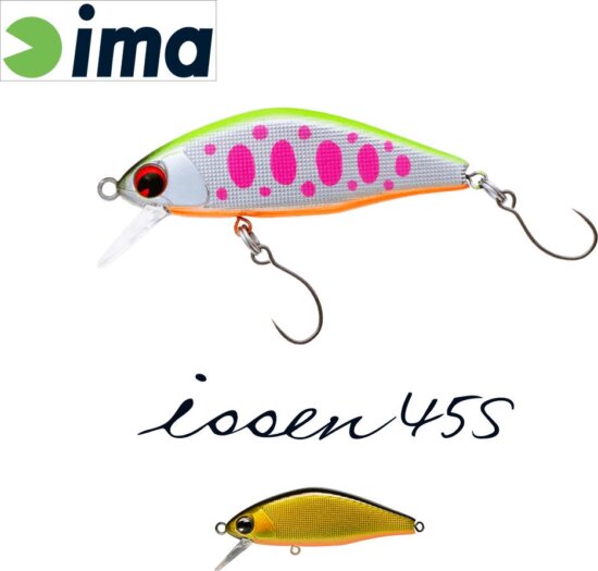 Ima Issen 45S 45mm 3.7g 102 Gold Black