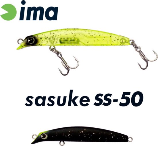 Ima Sasuke Ss-50 50mm 1.7g 008matt Night Black