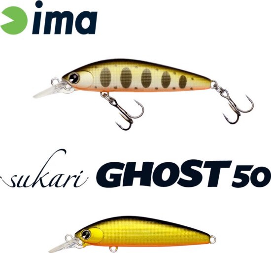 Ima Sukari Ghost 50Su 50mm 3.2g 002 Gold Black