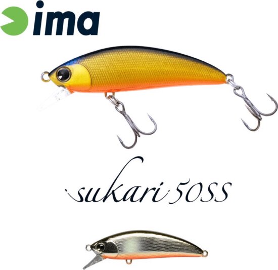Ima Sukari 50Ss 50mm 5g 111 Orange Belly Ayu