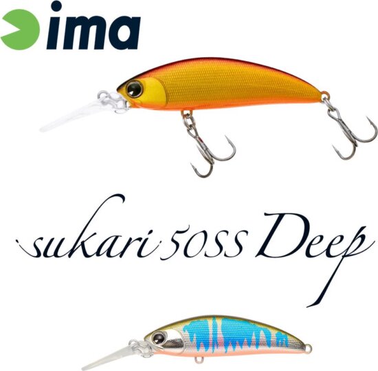 Ima Sukari 50Ss Deep 50mm 5g 116 Oikawa Orange Berry